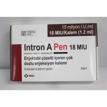 ІнтронА (IntronA) розчин д/ін.18 млн МО пен мультидоз. 1.2 мл, №1